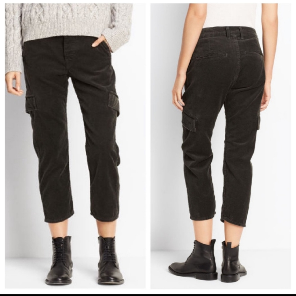 Women's Vince corduroy crop cargo pants BRAND NEW